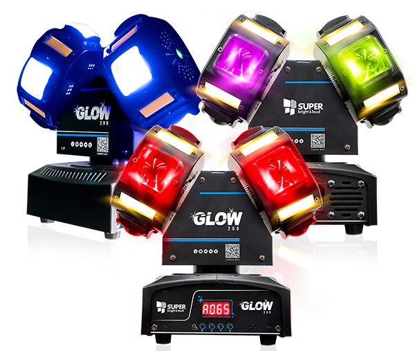 Cabeza Movil Glow 200 Super Bright