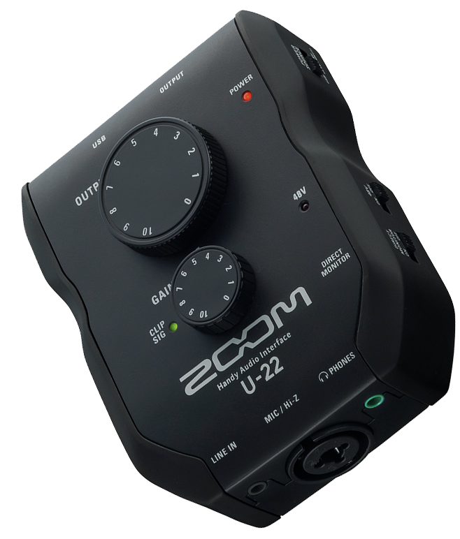 Interfaz de Audio Zoom U-22