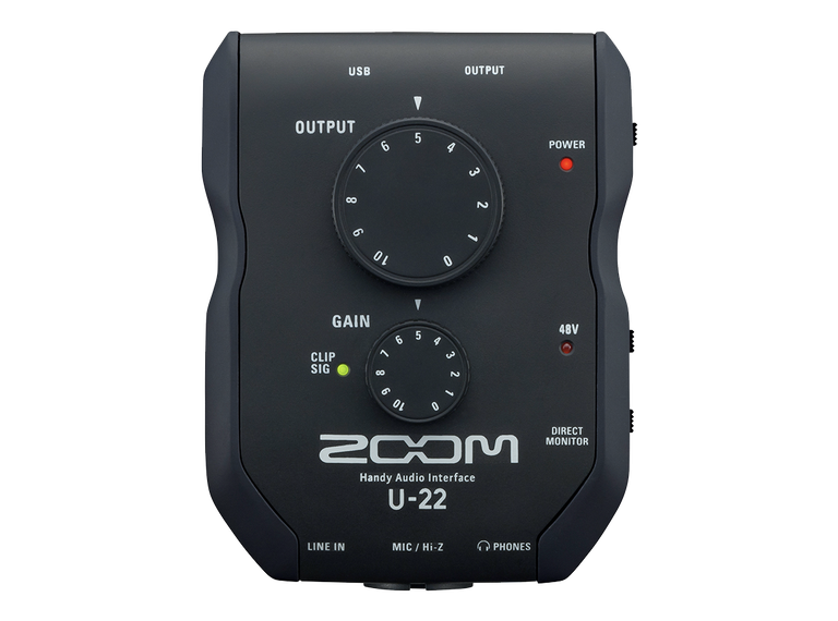 Interfaz de Audio Zoom U-22