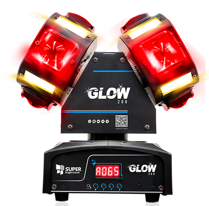 Cabeza Movil Glow 200 Super Bright