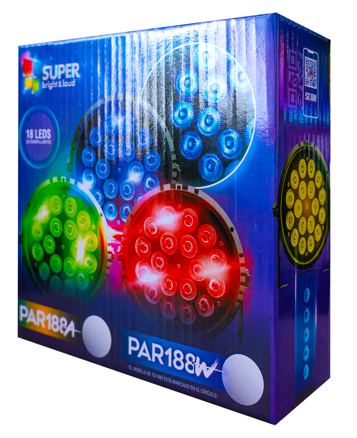 Par Led 188A Super Bright