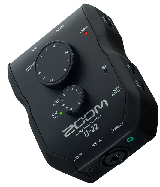 Interfaz de Audio Zoom U-22